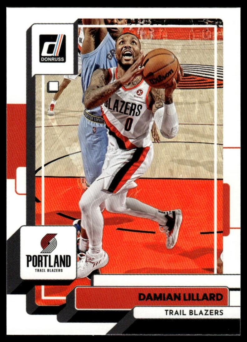 2022-23 Donruss #106 Damian Lillard