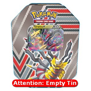 Empty Hidden Potential Tins: Giratina V Tin - Pokémon Products