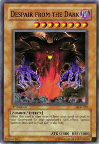 Despair from the Dark - Structure Deck: Zombie Madness (Common) [SD2-007]