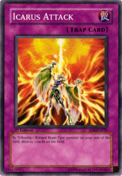 Icarus Attack - Structure Deck: Lord of the Storm (Common) [SD8-036]