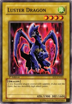 Luster Dragon - Structure Deck: Dragon's Roar (Common) [SD1-003]