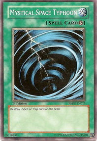 Mystical Space Typhoon - Starter Deck: Pegasus (Common) [SDP-032]