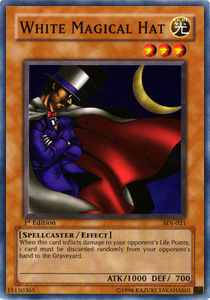 White Magical Hat - Starter Deck: Joey (Common) [SDJ-021]