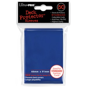 50 Ultra Pro Deck Protector Sleeves (Blue)