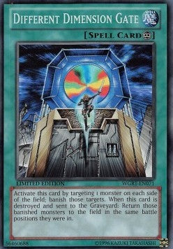 Different Dimension Gate - War of the Giants Reinforcements (Super Rare) [WGRT-071]