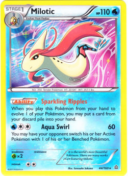 Milotic - Primal Clash (Holo Rare) [PRC-44]