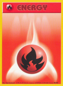 Fire Energy - Base Set (Common) [BS-98]