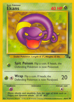 Ekans - Fossil (Common) [FO-46]