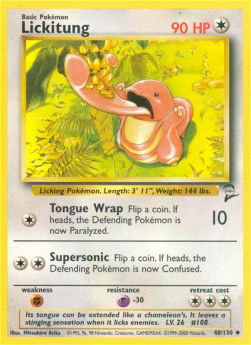 Lickitung - Base Set 2 (Uncommon) [B2-48]