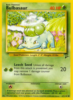 Bulbasaur - Base Set 2 (Common) [B2-67]