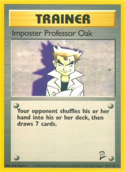 Imposter Professor Oak - Base Set 2 (Rare) [B2-102]