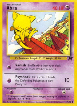 Abra - Team Rocket (Common) [TR-49]