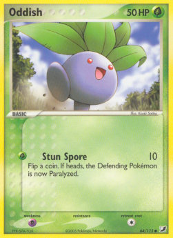 Oddish - EX Unseen Forces (Common) [UF-64]