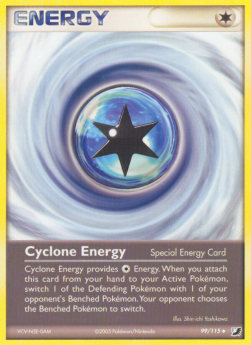 Cyclone Energy - EX Unseen Forces (Uncommon) [UF-99]