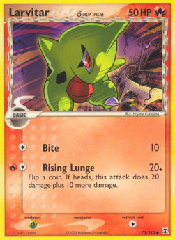 Larvitar δ Delta Species - EX Delta Species (Common) [DS-73]