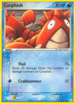 Corphish (Flail) - EX Holon Phantoms (Common) [HP-63]