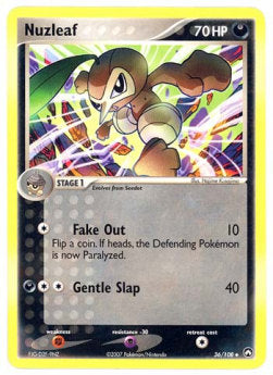 Nuzleaf - EX Power Keepers (Uncommon) [PK-36]