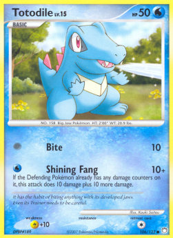 Totodile Lv.15 - Mysterious Treasures (Common) [MT-106]