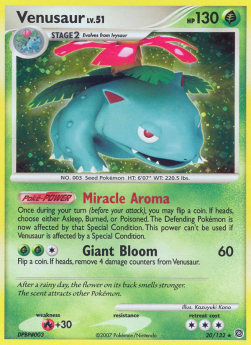 Venusaur Lv.51 - Secret Wonders (Holo Rare) [SW-20]