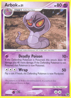 Arbok Lv.31 - Great Encounters (Uncommon) [GE-33]