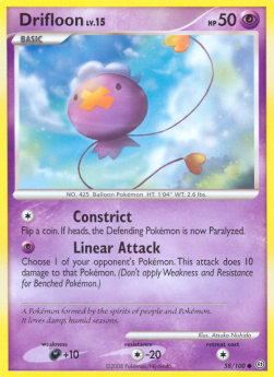 Drifloon Lv.15 - Stormfront (Common) [STF-58]
