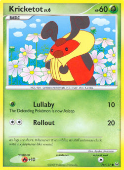 Kricketot Lv.6 - Platinum (Common) [PL-78]