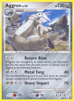 Aggron Lv.53 - Rising Rivals (Rare) [RR-14]