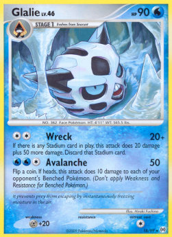 Glalie Lv.46 - Arceus (Rare) [AR-18]
