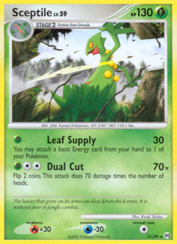 Sceptile Lv.59 - Arceus (Rare) [AR-31]
