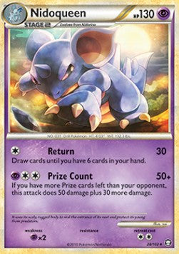 Nidoqueen - Triumphant (Rare) [TM-28]