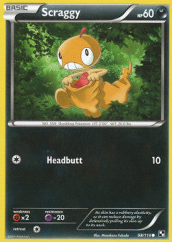 Scraggy - Black & White (Common) [BLW-68]