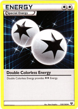 Double Colorless Energy - XY (Uncommon) [XY-130]
