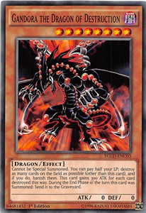 Gandora the Dragon of Destruction - Yugi's Legendary Decks (Common) [YGLD-C03]