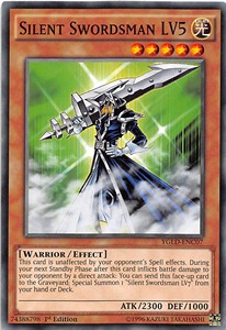Silent Swordsman LV5 - Yugi's Legendary Decks (Common) [YGLD-C07]