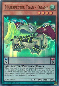 Majespecter Toad - Ogama - Breakers of Shadow (Super Rare) [BOSH-030]