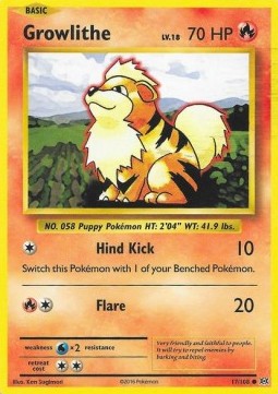 Growlithe - Evolutions (Common) [EVO-17]