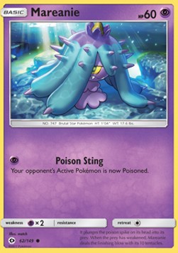 Mareanie - Sun & Moon (Common) [SUM-62]