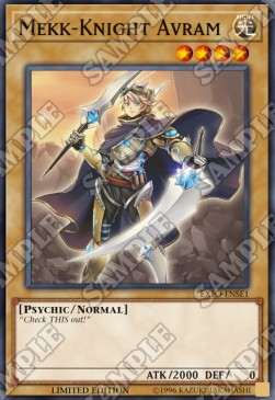 Mekk-Knight Avram - Extreme Force (Super Rare) [EXFO-SE1]