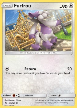 Furfrou - Forbidden Light (Common) [FLI-99]