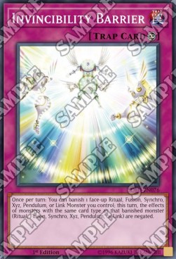 Invincibility Barrier - Soul Fusion (Common) [SOFU-076]
