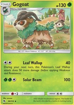 Gogoat - Lost Thunder (Uncommon) [LOT-36]