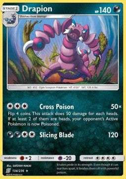 Drapion - Unified Minds (Rare) [UNM-134]