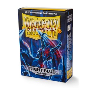 60 Dragon Shield Sleeves - Classic Night Blue