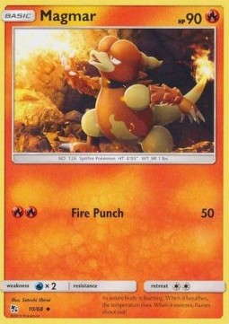 Magmar - Hidden Fates (Uncommon) [HIF-10]