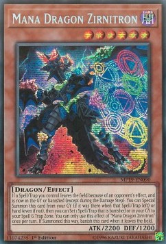 Mana Dragon Zirnitron - 2019 Gold Sarcophagus Tin Mega Pack (Secret Rare) [MP19-090]