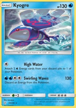 Kyogre - Cosmic Eclipse (Rare) [CEC-53]