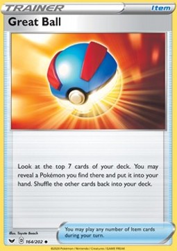 Great Ball - Sword & Shield (Uncommon) [SSH-164]