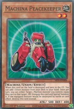 Machina Peacekeeper - Structure Deck: Mechanized Madness (Common) [SR10-006]