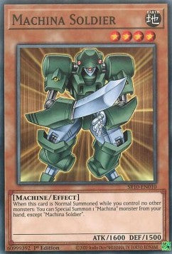 Machina Soldier - Structure Deck: Mechanized Madness (Common) [SR10-010]
