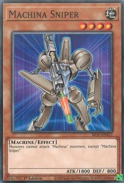 Machina Sniper - Structure Deck: Mechanized Madness (Common) [SR10-011]